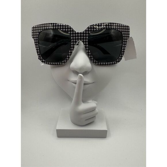 Authentic Dolce & Gabbana  DG 4286 3079/87 Pied De Poule Houndstooth Print Sungl